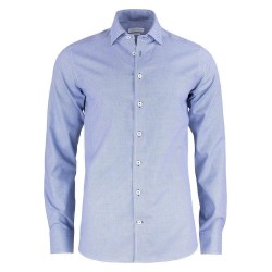 Сорочка чоловіча JH&Frost Purple Bow 48 Slim Fit синій шаблон - 2904802566XXL