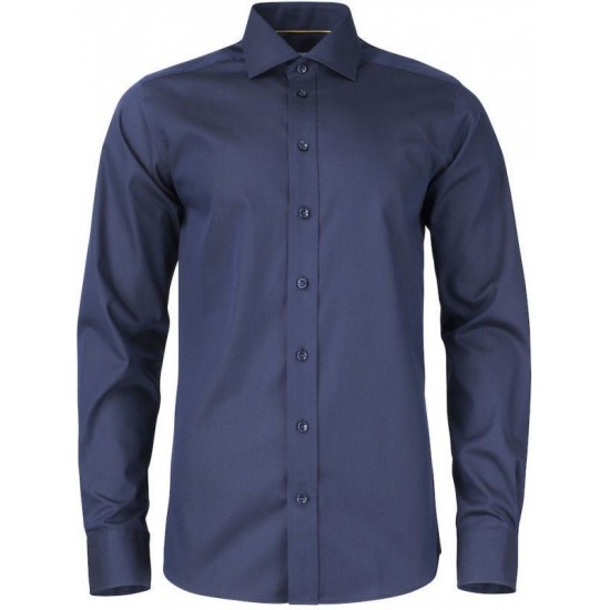 Сорочка чоловіча JH&Frost Yellow Bow 50 Regular Fit темно-синій - 29050016005XL