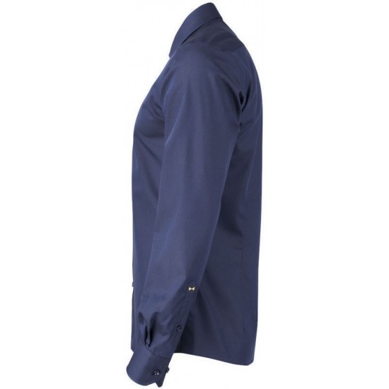 Сорочка чоловіча JH&Frost Yellow Bow 50 Regular Fit темно-синій - 29050016005XL