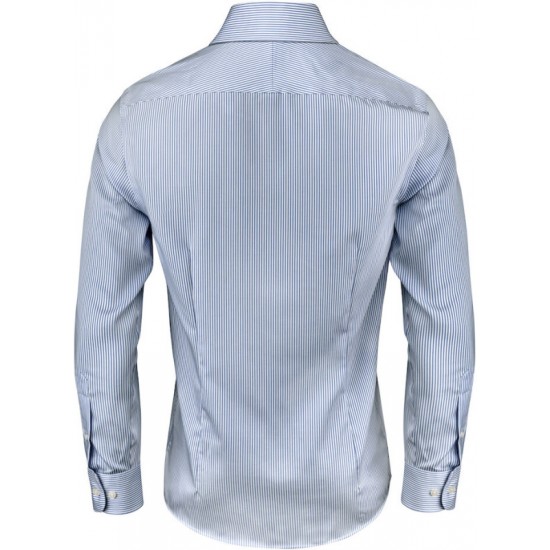 Сорочка чоловіча JH&Frost Yellow Bow 50 Regular Fit темно-синій/білий - 2905001601M