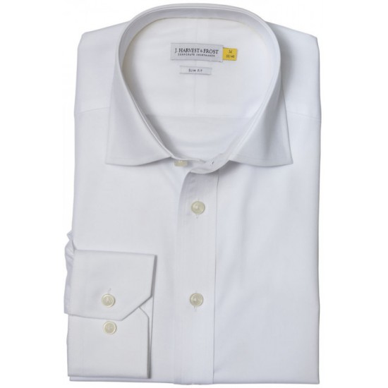 Сорочка чоловіча JH&Frost Yellow Bow 50 Slim Fit білий - 2905002100L