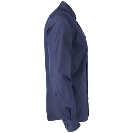 Сорочка чоловіча JH&Frost Yellow Bow 50 Slim Fit темно-синій - 2905002600XXL