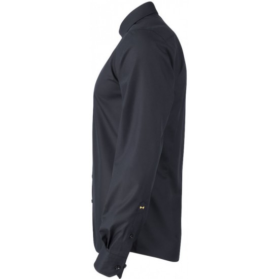 Сорочка чоловіча JH&Frost Yellow Bow 50 Slim Fit чорний - 2905002900M