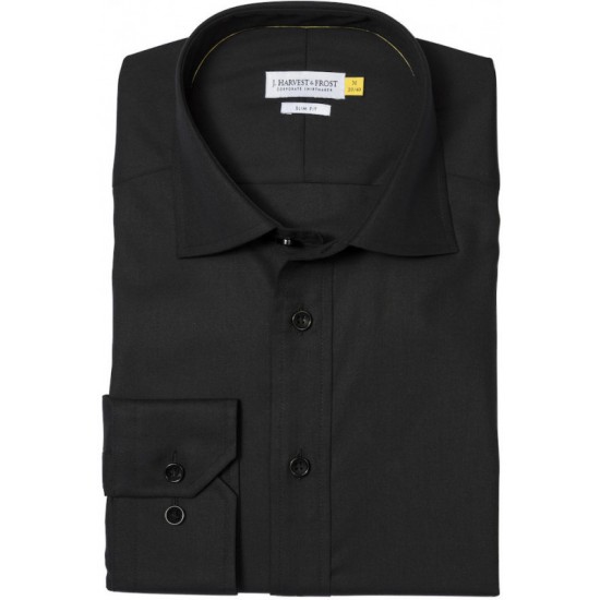 Сорочка чоловіча JH&Frost Yellow Bow 50 Slim Fit чорний - 2905002900M