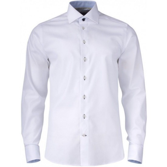 Сорочка чоловіча JH&Frost Yellow Bow 51 Regular Fit білий/світло-синій - 29051011053XL