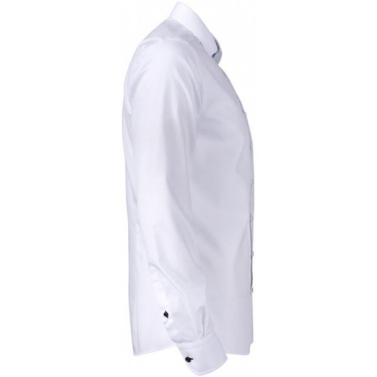 Сорочка чоловіча JH&Frost Yellow Bow 51 Regular Fit білий/світло-синій - 29051011053XL