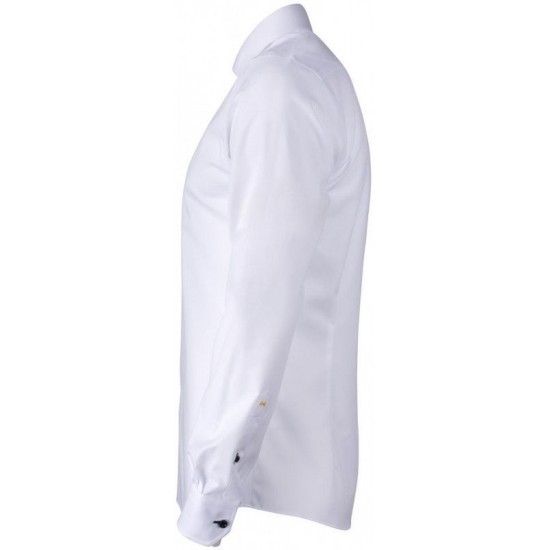 Сорочка чоловіча JH&Frost Yellow Bow 51 Regular Fit білий/світло-синій - 29051011053XL