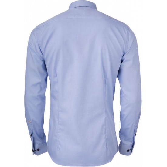 Сорочка чоловіча JH&Frost Yellow Bow 51 Regular Fit небесно-блакитний/темно-синій - 2905101505S