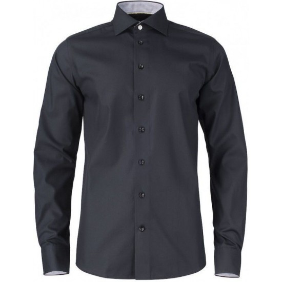 Сорочка чоловіча JH&Frost Yellow Bow 51 Regular Fit чорний - 2905101905S