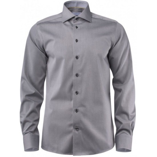 Сорочка чоловіча JH&Frost Yellow Bow 51 Regular Fit сірий/чорний - 2905101955S