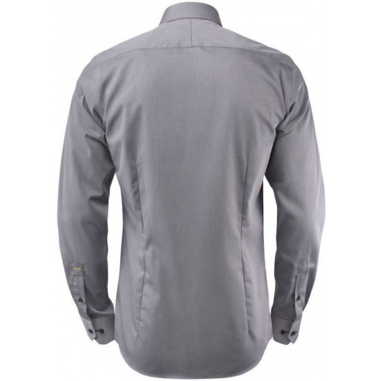 Сорочка чоловіча JH&Frost Yellow Bow 51 Regular Fit сірий/чорний - 2905101955S