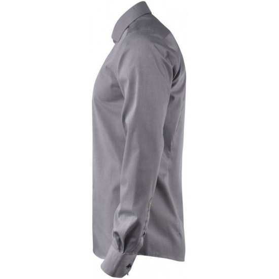 Сорочка чоловіча JH&Frost Yellow Bow 51 Regular Fit сірий/чорний - 2905101955S