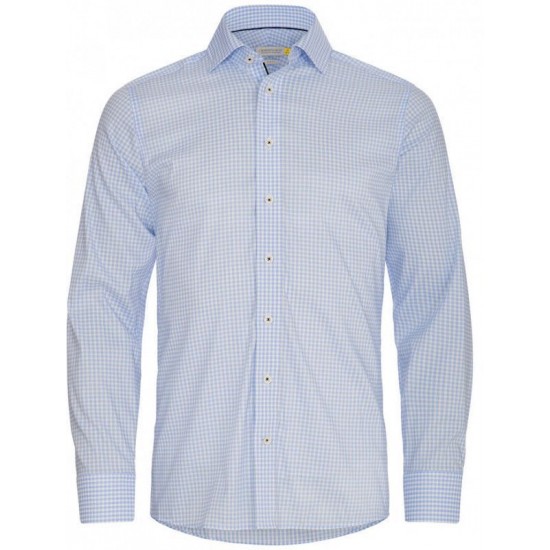 Сорочка чоловіча JH&Frost Yellow Bow 53 Slim Fit блакитний - 2905302501M