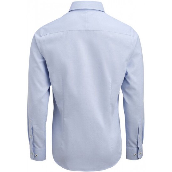 Сорочка чоловіча JH&Frost Yellow Bow 55 Regular Fit небесно-блакитний/білий - 2905501501L