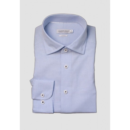 Сорочка чоловіча JH&Frost Yellow Bow 55 Slim Fit світло-синій - 2905502556XS Сорочка чоловіча JH&Frost Yellow Bow 55 Slim Fit світло-синій - 2905502556XS