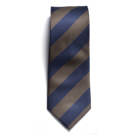 Краватка TIE REGIMENTAL STRIPE темно-синій/коричневий - 2910200602