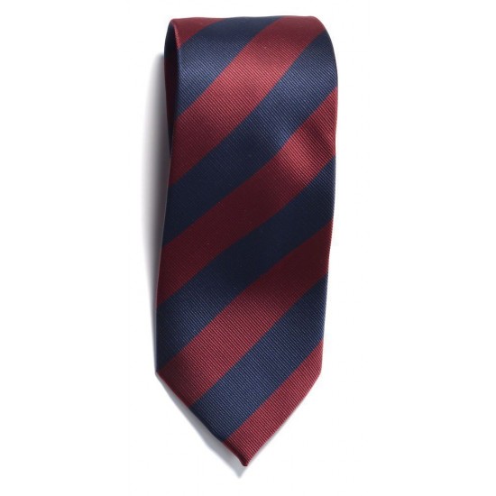 Краватка TIE REGIMENTAL STRIPE темно-синій/винний - 2910200603