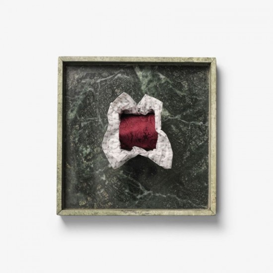 Краватка JH&Frost Paisley винний - 2910400490