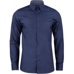 Сорочка чоловіча JH&Frost Red Bow 121 Regular Fit темно-синій - 2912101600XXL