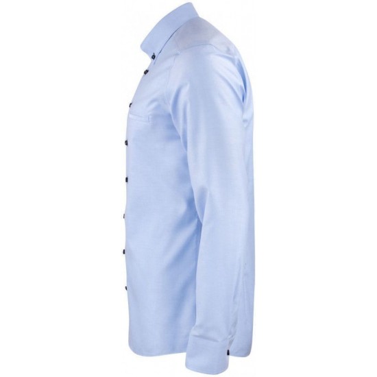 Сорочка чоловіча JH&Frost Red Bow 121 Slim Fit блакитний - 2912102500M