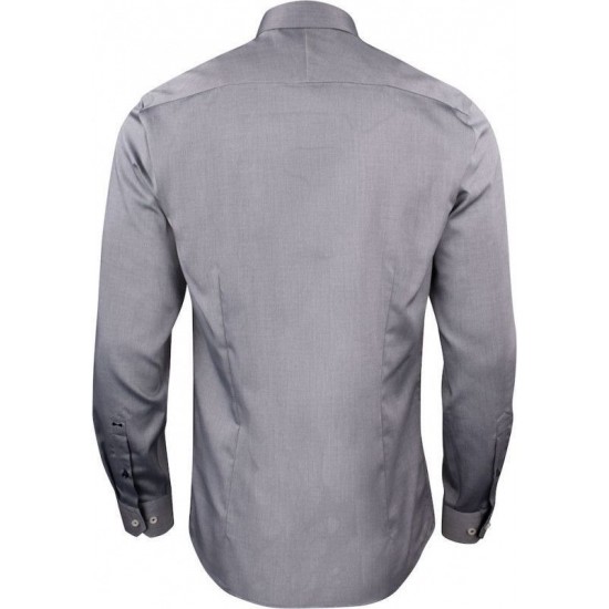 Сорочка чоловіча JH&Frost Red Bow 122 Slim Fit сірий - 2912202911M