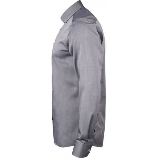 Сорочка чоловіча JH&Frost Red Bow 122 Slim Fit сірий - 2912202911M