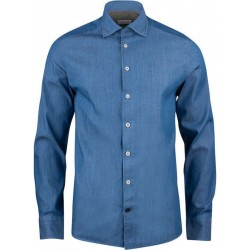 Сорочка чоловіча JH&Frost Indigo Bow 130 Slim Fit синій - 2913002550XL
