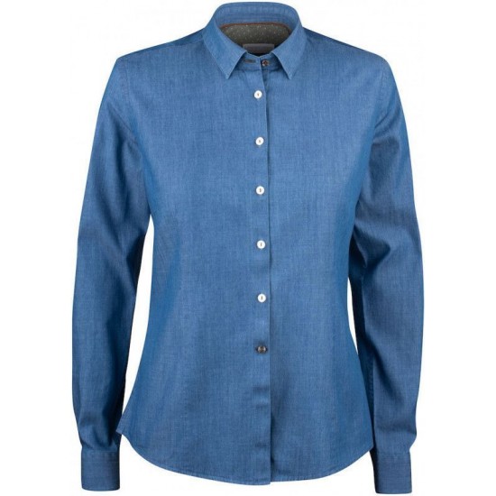 Сорочка жіноча JH&Frost Indigo Bow 130 синій - 2913003550S