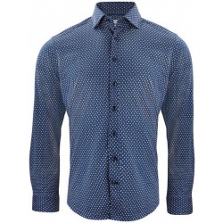 Сорочка чоловіча JH&Frost Indigo Bow 131 Regular Fit темно-синій - 2913101006S Сорочка чоловіча JH&Frost Indigo Bow 131 Regular Fit темно-синій - 2913101006S