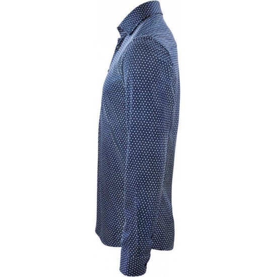 Сорочка чоловіча JH&Frost Indigo Bow 131 Regular Fit темно-синій - 2913101006S