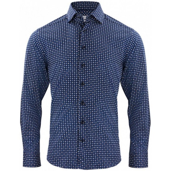 Сорочка чоловіча JH&Frost Indigo Bow 131 Regular Fit синій - 2913101055XXL