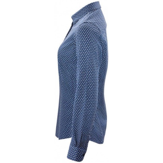 Сорочка жіноча JH&Frost Indigo Bow 131 темно-синій - 2913103006XXL