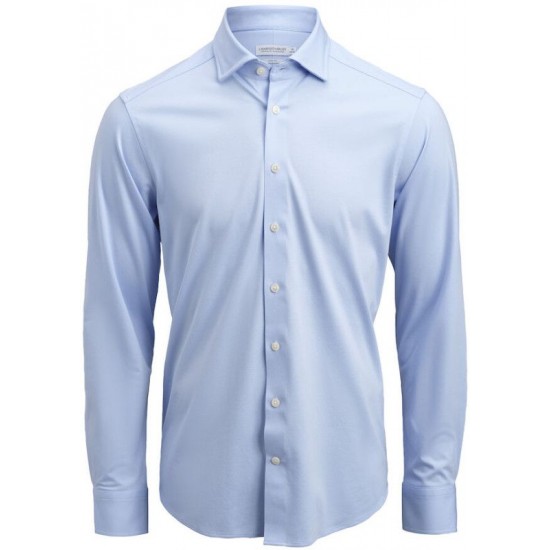 Сорочка чоловіча JH&Frost Indigo Bow 132 Slim Fit небесно-блакитний - 2913202500XL