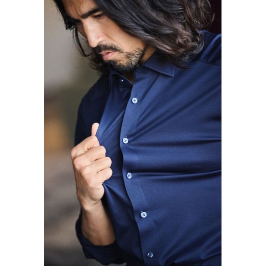 Сорочка чоловіча JH&Frost Indigo Bow 132 Slim Fit темно-синій - 2913202600XL Сорочка чоловіча JH&Frost Indigo Bow 132 Slim Fit темно-синій - 2913202600XL