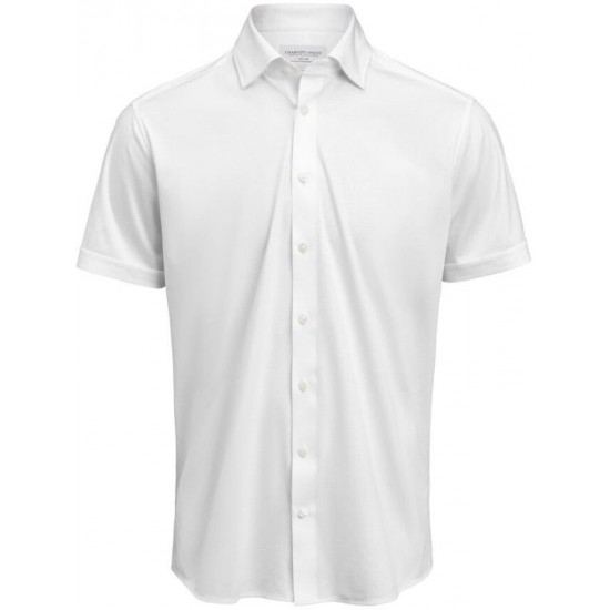 Сорочка чоловіча JH&Frost Indigo Bow 132 S/S Slim Fit білий - 2913222100S