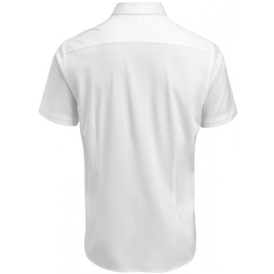 Сорочка чоловіча JH&Frost Indigo Bow 132 S/S Slim Fit білий - 2913222100S