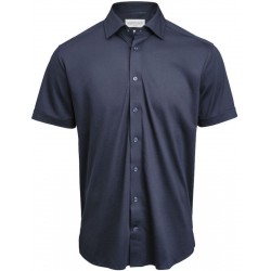 Сорочка чоловіча JH&Frost Indigo Bow 132 S/S Slim Fit темно-синій - 2913222600S