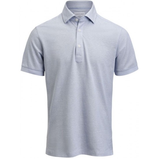 Футболка поло чоловіча JH&Frost Indigo Bow 133 S/S Tailored блакитний - 29133001153XL