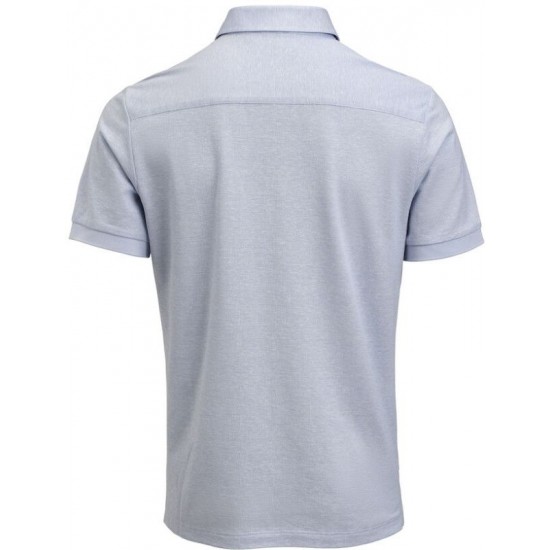 Футболка поло чоловіча JH&Frost Indigo Bow 133 S/S Tailored блакитний - 29133001153XL