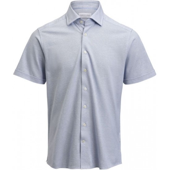 Сорочка чоловіча JH&Frost Indigo Bow 133 S/S Tailored блакитний - 29133111153XL