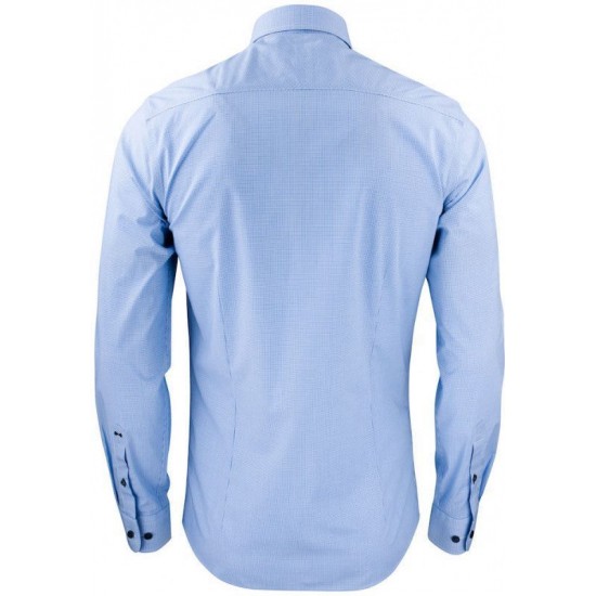Сорочка чоловіча JH&Frost Purple Bow 141 Slim Fit синій/білий в клітинку - 2914102515M Сорочка чоловіча JH&Frost Purple Bow 141 Slim Fit синій/білий в клітинку - 2914102515M