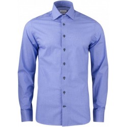 Сорочка чоловіча JH&Frost Purple Bow 141 Slim Fit темно-синій/білий в клітинку - 2914102616L Сорочка чоловіча JH&Frost Purple Bow 141 Slim Fit темно-синій/білий в клітинку - 2914102616L