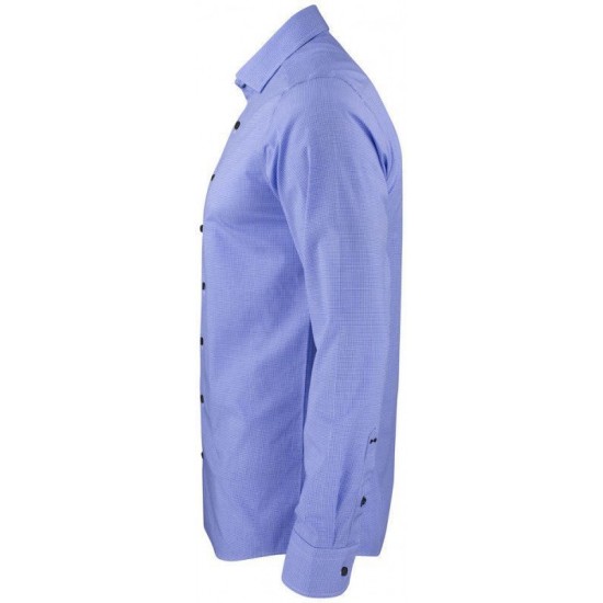 Сорочка чоловіча JH&Frost Purple Bow 141 Slim Fit темно-синій/білий в клітинку - 2914102616M Сорочка чоловіча JH&Frost Purple Bow 141 Slim Fit темно-синій/білий в клітинку - 2914102616M