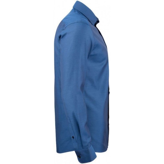 Сорочка чоловіча JH&Frost Purple Bow 142 Slim Fit синій - 2914202556S