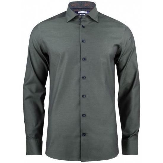 Сорочка чоловіча JH&Frost Purple Bow 142 Slim Fit хакі - 2914202762XS