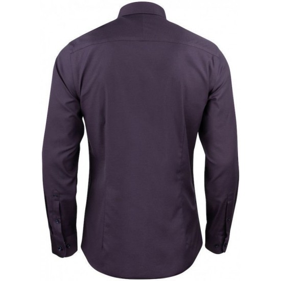 Сорочка чоловіча JH&Frost Purple Bow 142 Slim Fit фіолетовий - 2914202864XXL