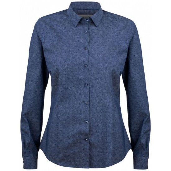 Сорочка жіноча JH&Frost Purple Bow 143 синій - 29143035513XL