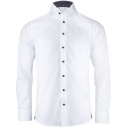 Сорочка чоловіча JH&Frost Purple Bow 146 Slim Fit білий/темно-синій - 2914602106M Сорочка чоловіча JH&Frost Purple Bow 146 Slim Fit білий/темно-синій - 2914602106M