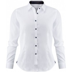 Сорочка жіноча JH&Frost Purple Bow 146 білий/темно-синій - 29146031064XL