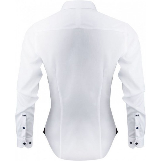 Сорочка жіноча JH&Frost Purple Bow 146 білий/темно-синій - 29146031064XL